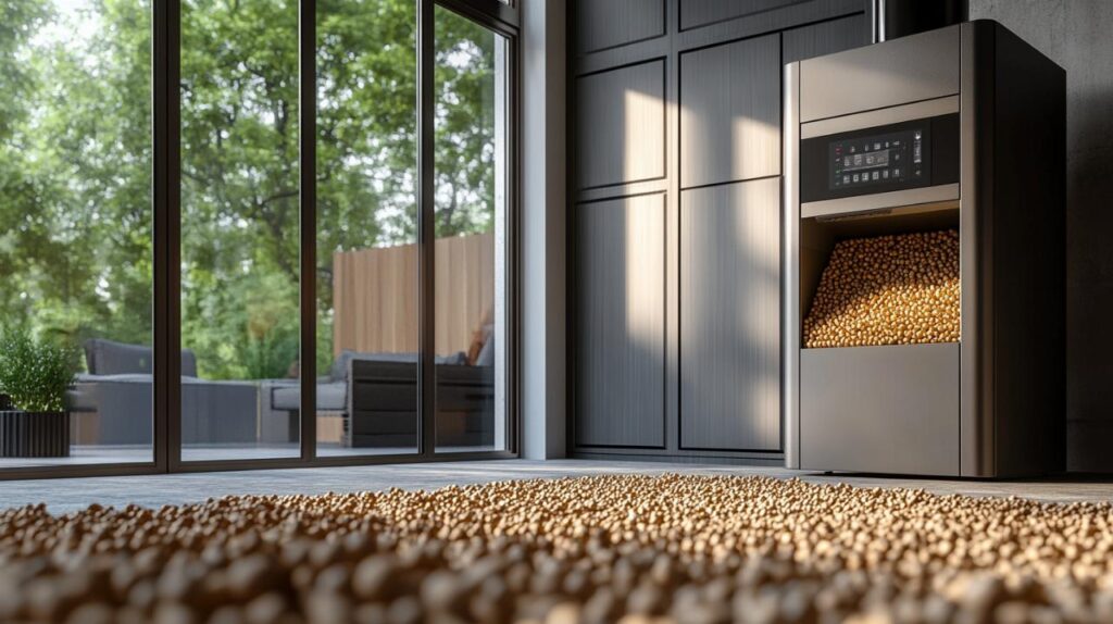 Avantages des chaudières à granulés pour un chauffage central performant