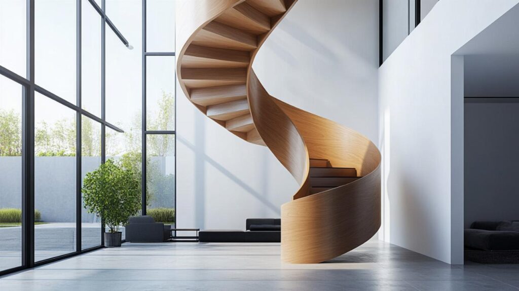Découvrez les avantages des escaliers en colimaçon sur mesure pour optimiser votre espace