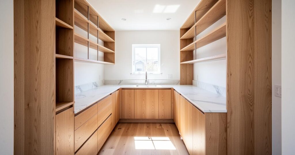 Petite cuisine fonctionnelle : optez pour un îlot central et gagnez de la place
